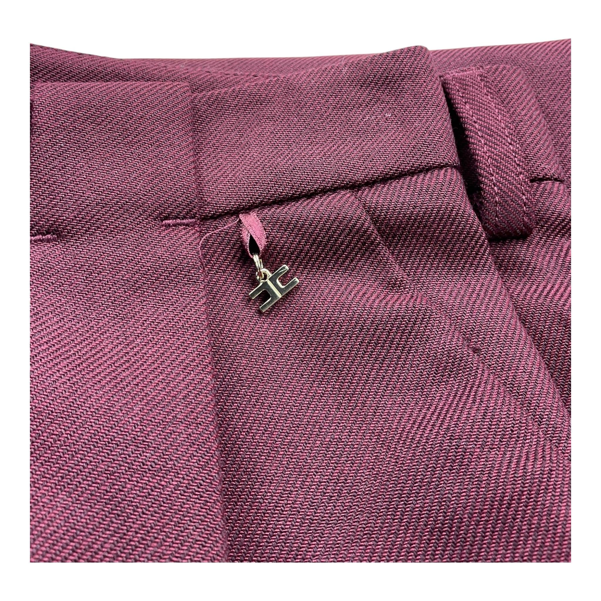 ELISABETTA FRANCHI pantalone modello a palazzo tinta unita  Bordeaux per Bambina EFPA255 BORDEAUX ELISABETTA FRANCHI 