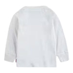 Levi'S Shirt Tinta Unita con Stampa per Neonato 6E8646 BIANCO LEVI'S 