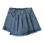 Sarabanda Short In Denim Modello Gonna per Neonata 0B328 AZZURRO SARABANDA 