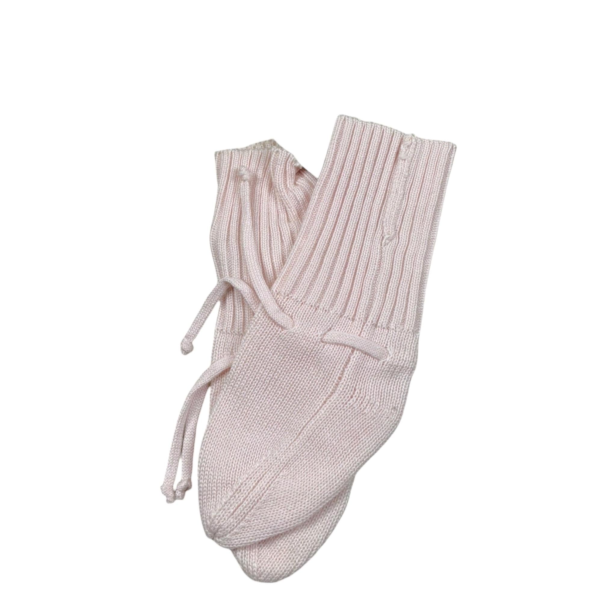 Lalalu' Babbucce Tinta Unita per Neonata SLL20P ROSA LALALU' 