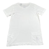 K-Way T-Shirt Girocollo Tinta Unita per Bambino K007JE0 BIANCO K-WAY 