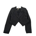 Meilisa Bai Giacca Tinta Unita con Bottoni per Bambina FL6163 NERO MEILISA BAI 