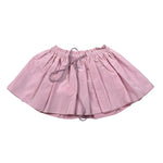 A' La Page Gonna Tinta Unita con Elastico In Vita per Neonata QUARZO ROSA A' LA PAGE 