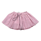 A' La Page Gonna Tinta Unita con Elastico In Vita per Neonata QUARZO ROSA A' LA PAGE 