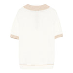 Eleventy Polo Mezza Manica Tinta Unita per Bambino EW9P01 PANNA ELEVENTY 