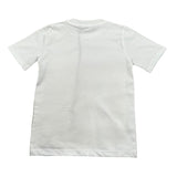 Duepuntozero T-Shirt Tinta Unita con Stampa per Bambino TSB3C BIANCO DUEPUNTOZERO 