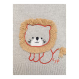 IL GUFO maglia girocollo tinta unita con ricami Grigio per Bambino A24MA455EM220 GRIGIO IL GUFO 