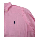 Ralph Lauren Camicia Manica Lunga Tinta Unita per Bambino 323967600002 ROSA RALPH LAUREN 