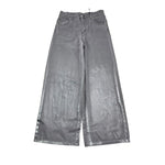 Iceberg Jeans Tinta Unita con Girovita Regolabile per Bambina PTICE5154J NERO ICEBERG 