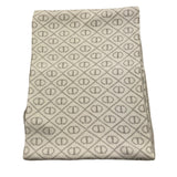 TWINSET sciarpa tinta unita logata Bianca per Bambina 242GJ501J BIANCO TWINSET 