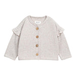 PLAY UP cardigan tinta unita con bottoni in contrasto Beige per Neonata PA022AP10903 BEIGE PLAY UP 