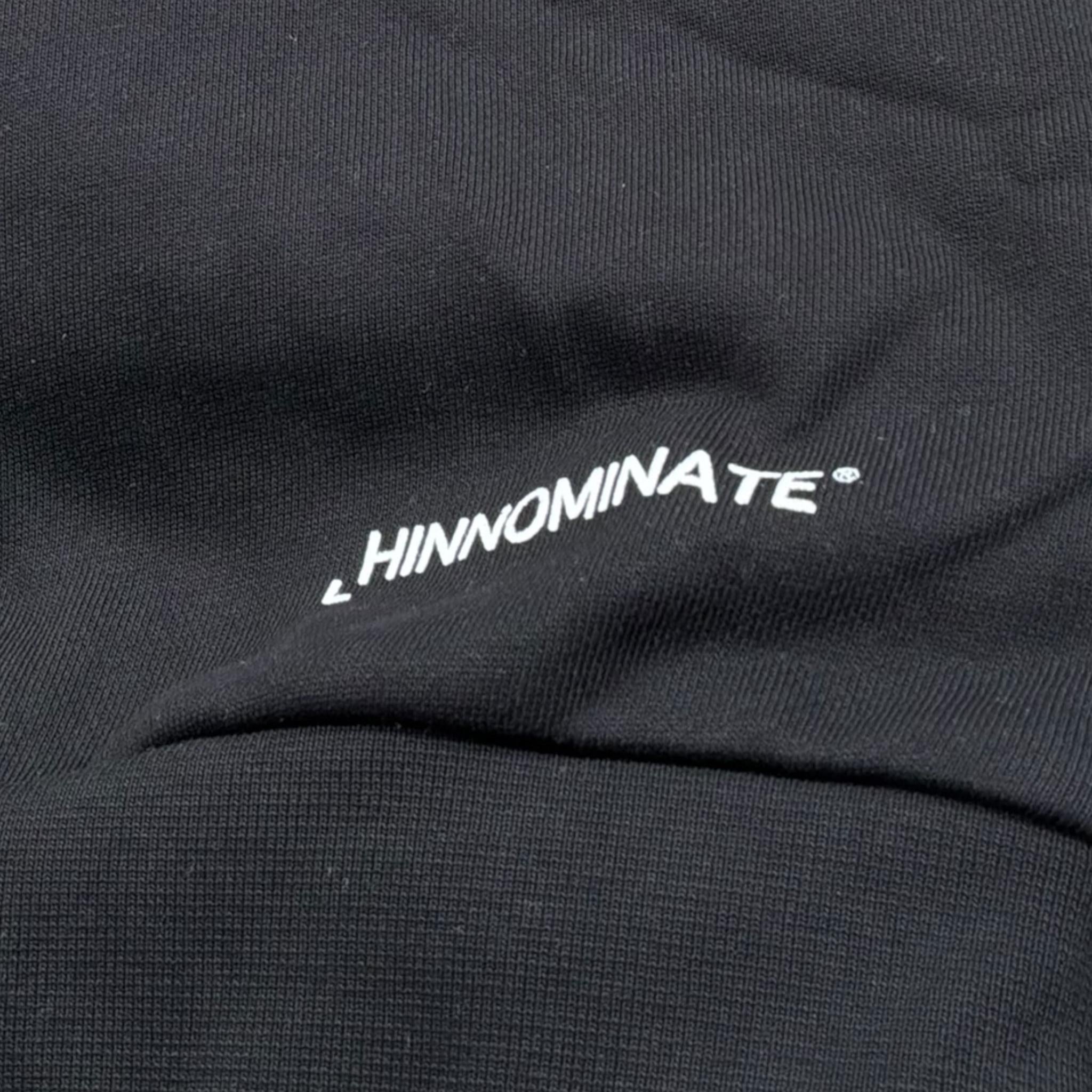 Hinnominate Felpa Tinta Unita con Stampa E Cappuccio per Bambina 3641FY00020 NERO HINNOMINATE 