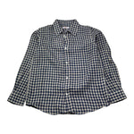 Sun68 Camicia Tinta Unita con Fantasia A Quadri per Bambino CPS35310 BLU SUN68 