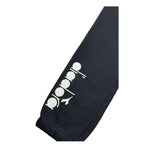 DIADORA pantalone tuta tinta unita cn logo Nero per Bambino F4DIJBFP008 NERO DIADORA 