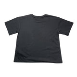 CALVIN KLEIN t-shirt girocollo tinta unita con stampa Nero per Bambina IG0IG02136 NERO CALVIN KLEIN 