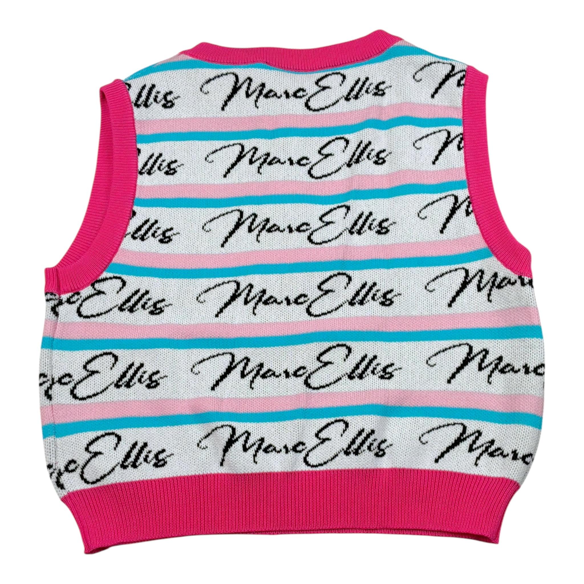 Marc Ellis Top Giromanica Tinta Unita con Stampa per Bambina JMJTP01201 BIANCO MARC ELLIS 