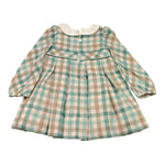 MAYORAL abito tinta unita con fantasia e colletto Bianco/verde per Neonata 2903X BIANCO/VERDE MAYORAL 