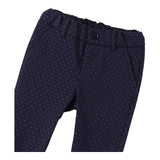 Minibanda Pantalone Tinta Unita con Elastico In Vita per Neonato 3B622 BLU MINIBANDA 