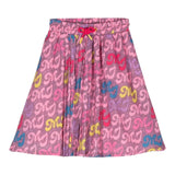 MARC JACOBS gonna tinta unita con stampa Fuxia per Bambina W13142 FUXIA MARC JACOBS 