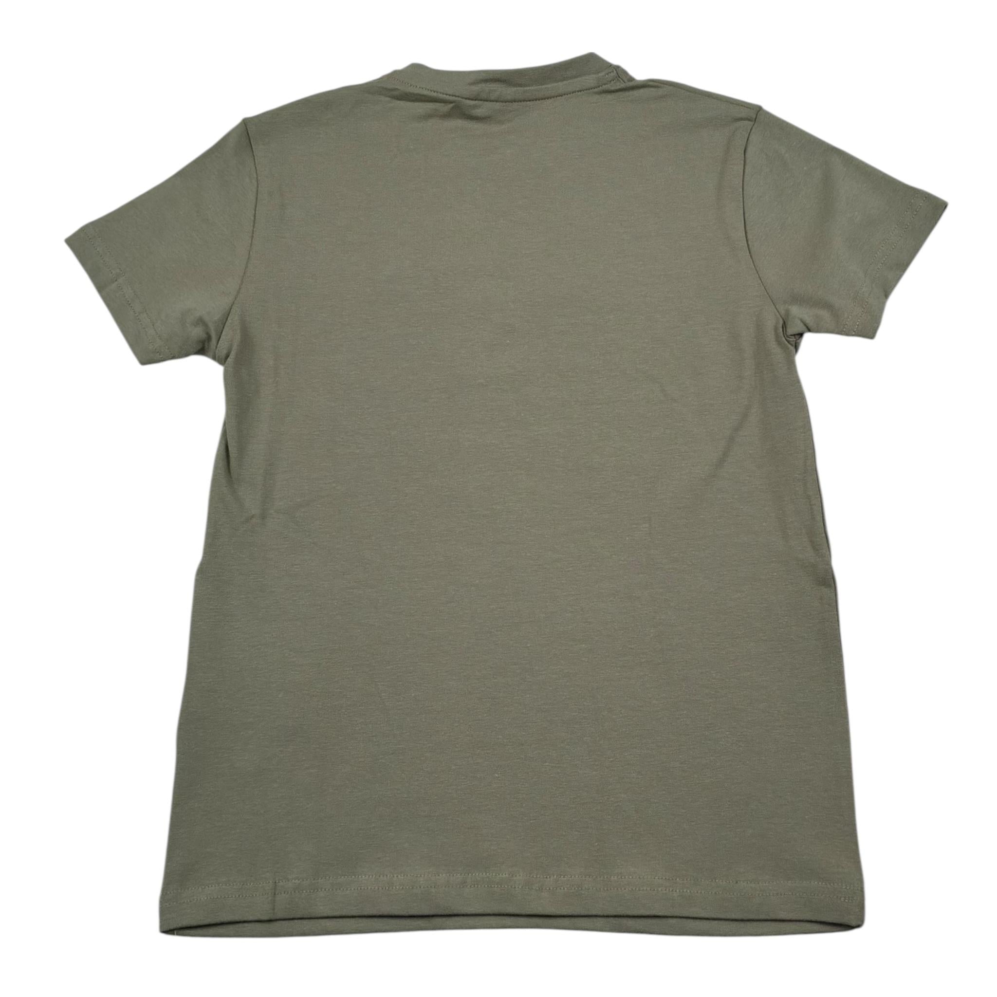 Refrigiwear T-Shirt Girocollo Tinta Unita Constampa per Bambino RW376 VERDE REFRIGIWEAR 