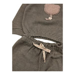 LALALU' completo 2 pezzi maglia-pantalone tinta unita Tortora per Neonata CML9N TORTORA LALALU' 