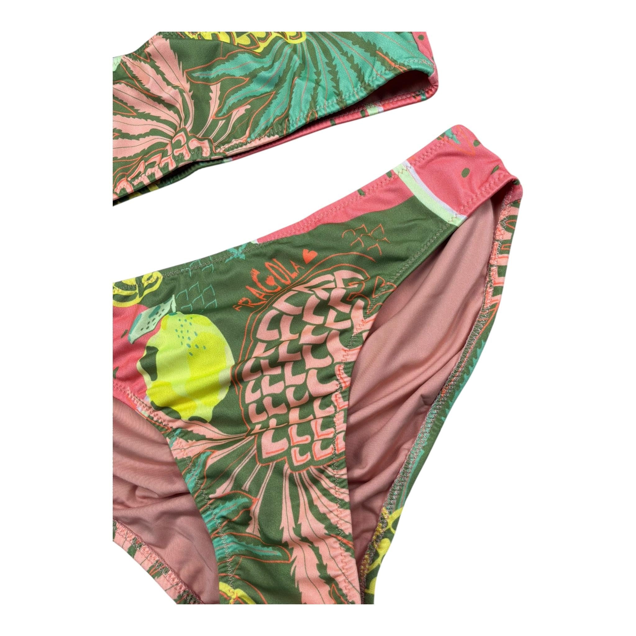 F**K Costume 2 Pezzi Fascia-Mutandina  per Bambina FJ25G1D05UFX21X VERDE F**K 