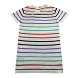 Just Cavalli Abito Mezza Manica Fantasia A Righe per Bambina JGP26079VE PANNA JUST CAVALLI 