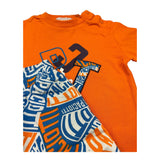 Cesare Paciotti Completo 2 Pezzi T-Shirt-Bermuda per Neonato COMP5127B ARANCIONE CESARE PACIOTTI 