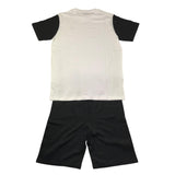Bikkembergs Completo 2 Pezzi T-Shirt-Bermuda per Bambino BK3227 BIANCO/NERO BiKKEMBERGS 