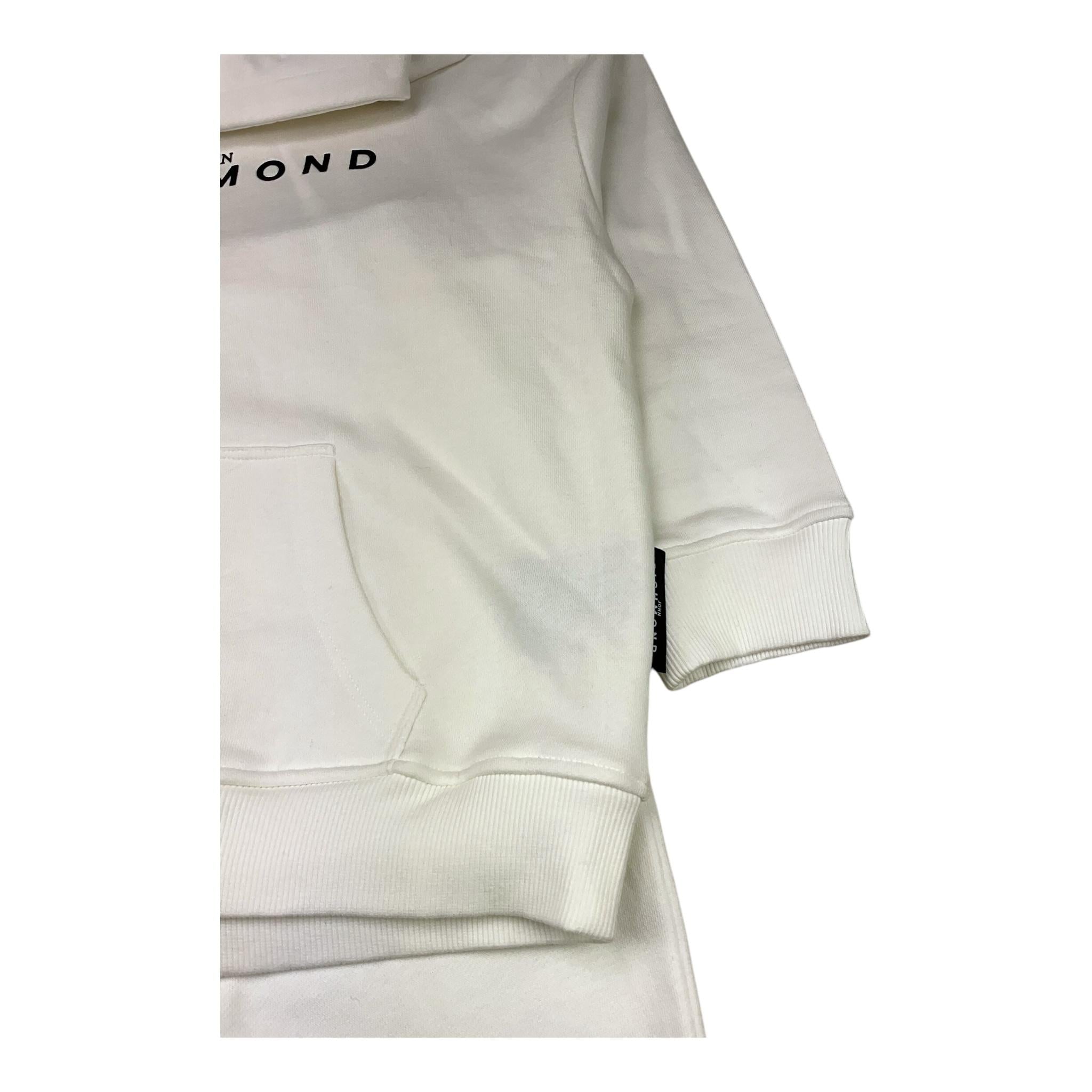 JOHN RICHMOND completo 2 pezzi felpa-pantalone tinta unita Panna per Bambino RBA25007CF PANNA JOHN RICHMOND 