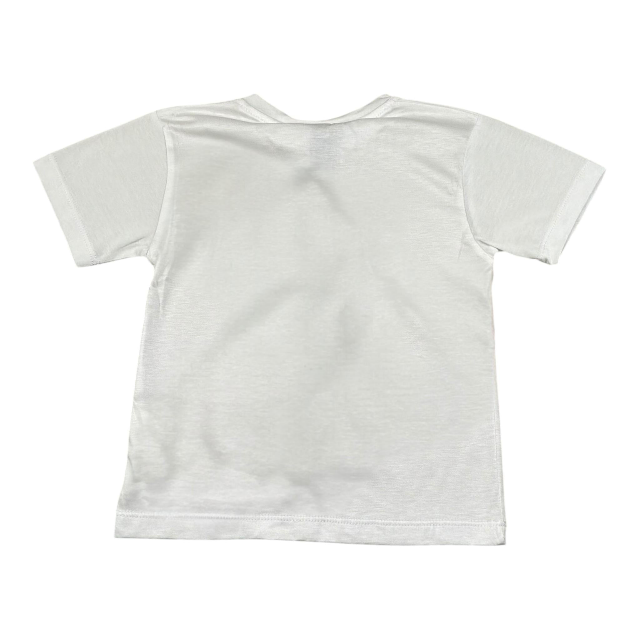 Paolo Pecora T-Shirt Tinta Unita Girocollo per Bambino THTH BIANCO PAOLO PECORA 