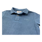 Saint Barth Polo Mezza Manica con Stampa per Bambino 00872L BLU SAINT BARTH 