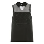 Elisabetta Franchi Abito Giromanica Tinta Unita con Brillantini per Bambina EFAB618X NERO ELISABETTA FRANCHI 