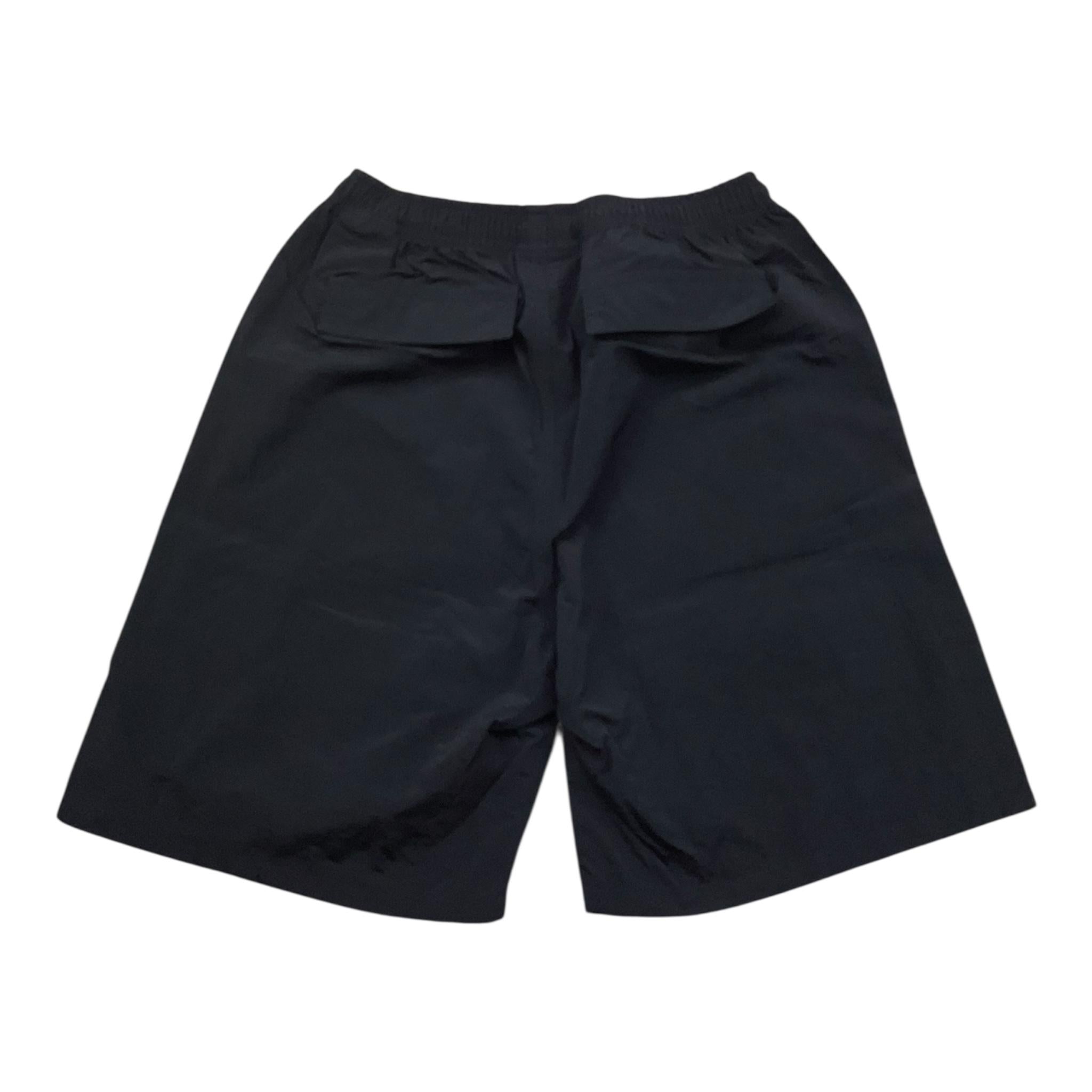 Marcelo Burlon Bermuda Tinta Unita con Elastico In Vita per Bambino CBCS001S24 NERO MARCELO BURLON 