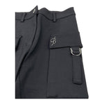 MISS BLUMARINE pantalone tinta unita con elastico in vita Nero per Bambina IF4051J1857 NERO MISS BLUMARINE 