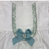 Valentina Bebes Completo 2 Pezzi Camicia-Culotte Bianco per Bambina