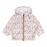 K-Way Giubbino Tinta Unita con Zip E Cappuccio per Neonata K2137YWXX BIANCO K-WAY 
