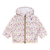 K-Way Giubbino Tinta Unita con Zip E Cappuccio per Neonata K2137YWXX BIANCO K-WAY 