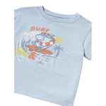 Mayoral T-Shirt Girocollo Tinta Unita con Stampa per Neonato 1065XX AZZURRO MAYORAL 