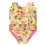 4Giveness Costume Intero Tinta Unita con Fantasia per Neonata 125NBWIN5277 GIALLO 4GIVENESS 
