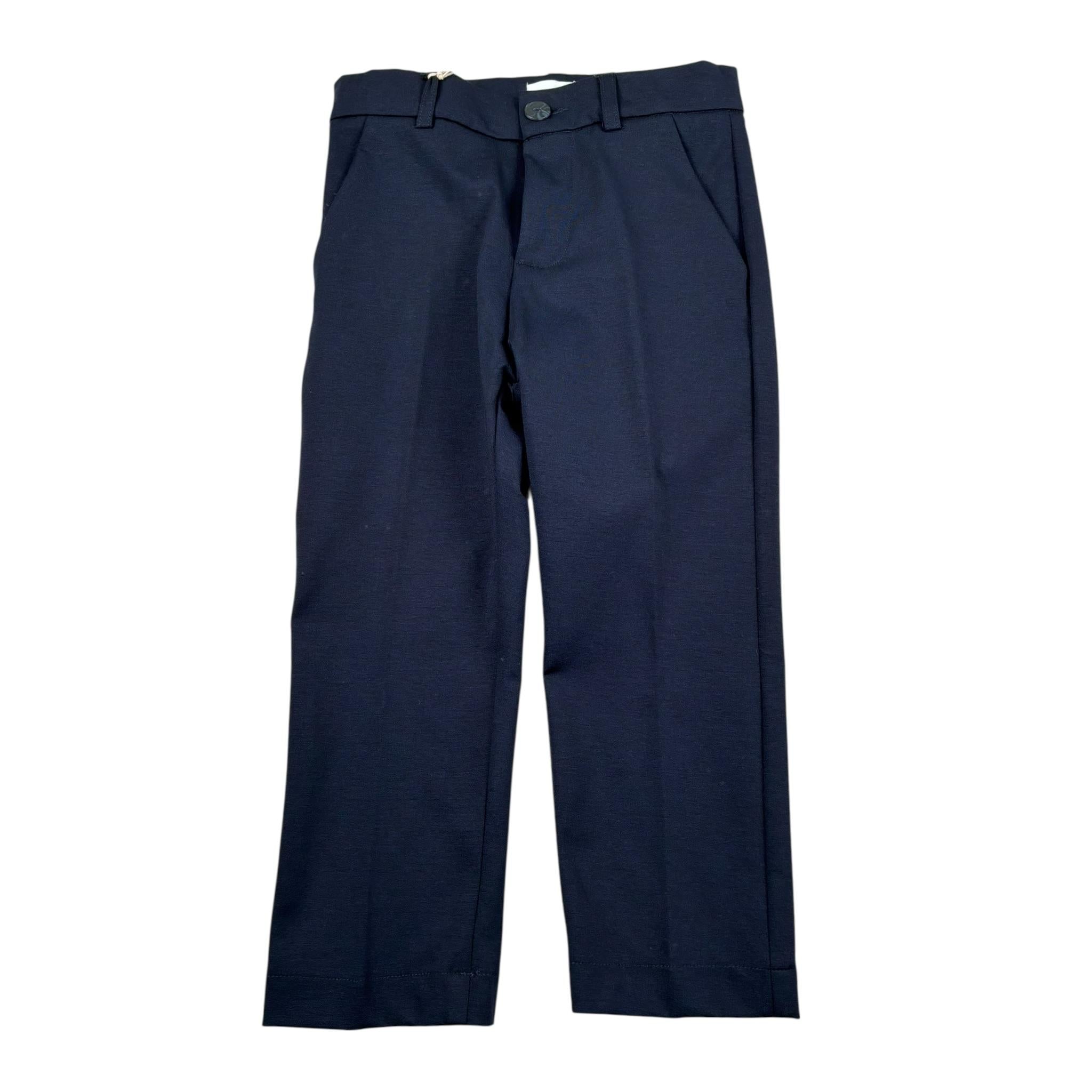 Manuel Ritz Pantalone tinta unita con Tasche America Blu per Bambino MR2910XX BLU MANUEL RITZ 