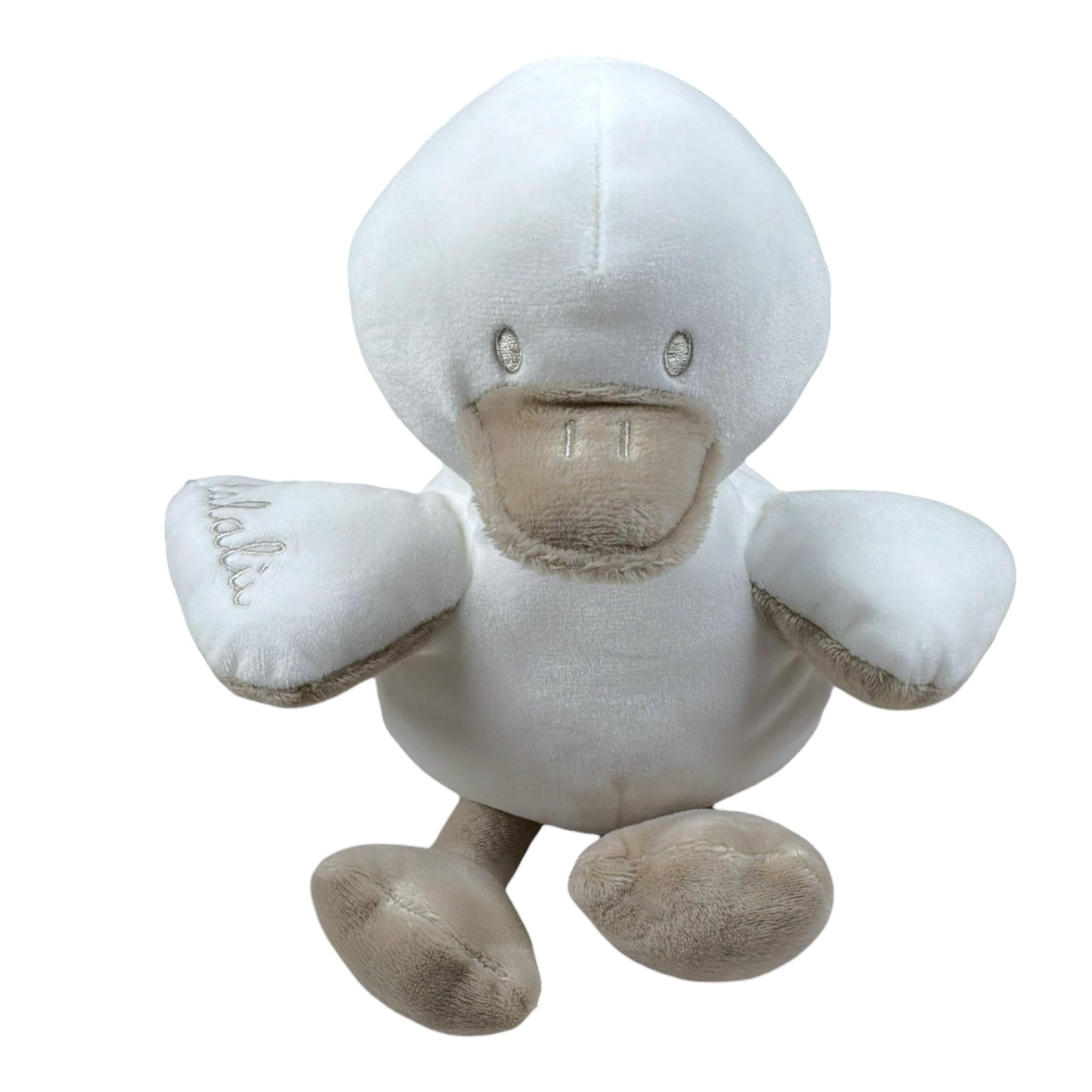 Lalalu' Peluches Tinta Unita Forma Papera per Neonato LU25 BIANCO LALALU' 