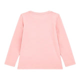 GUESS shirt girocollo tinta unita ocn logo Rosa per Neonata K4YI27K6YW4X ROSA GUESS 