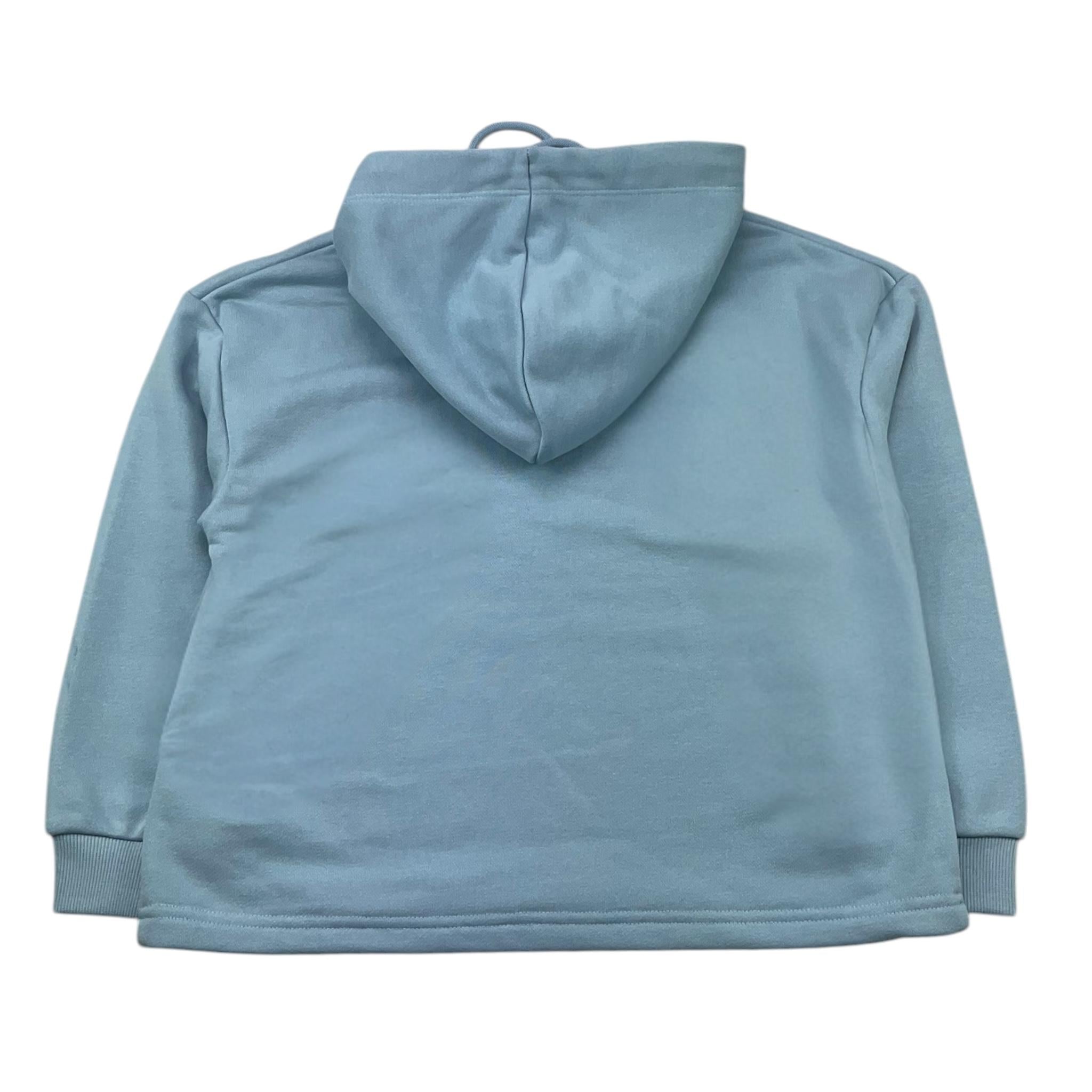 TRUSSARDI felpa chiusa con cappuccio titna unita Azzurro per Bambino TGA25037FE AZZURRO TRUSSARDI 