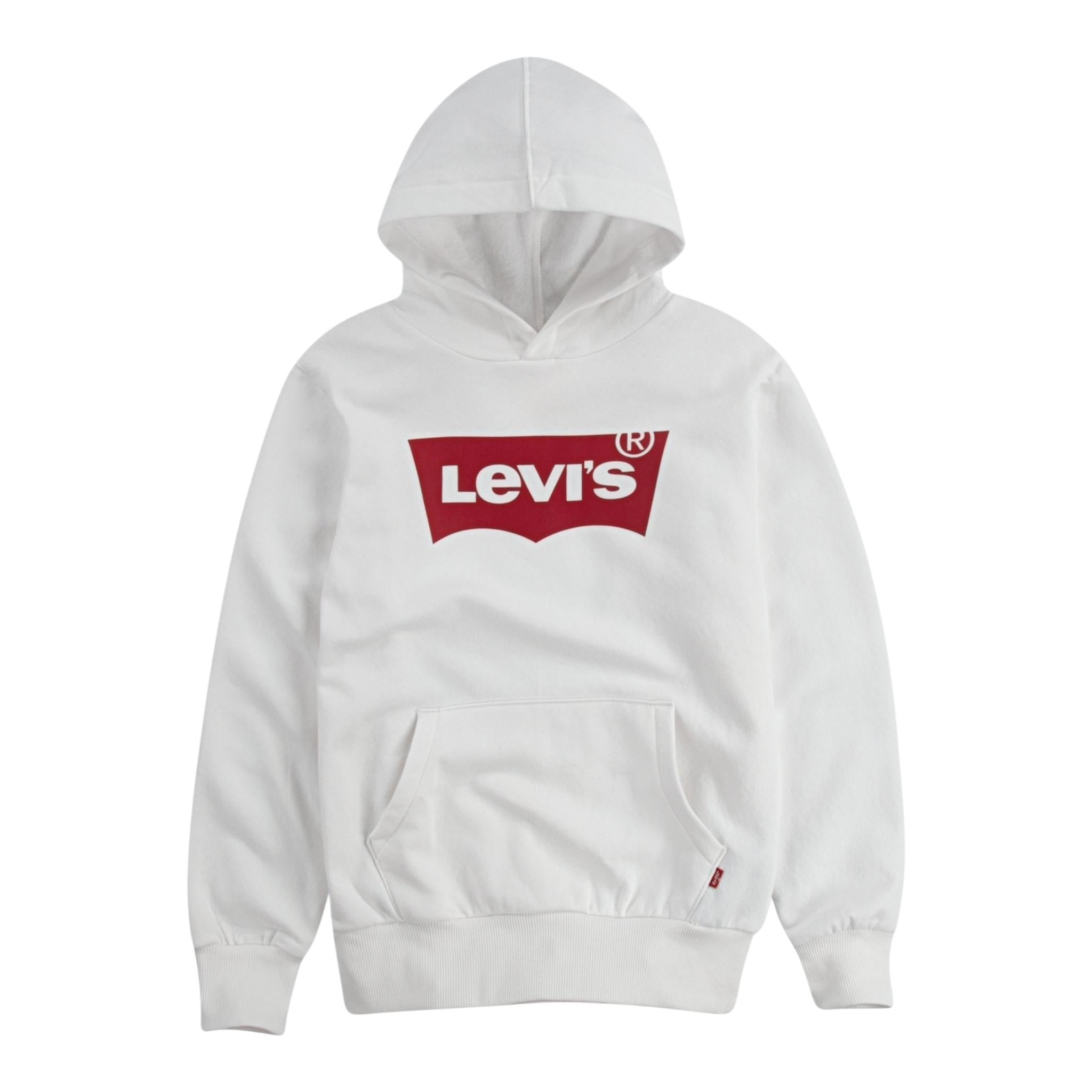 LEVI'S felpa chiusa con cappuccio tinta unita Bianco per Neonato 8E8778 BIANCO LEVI'S 