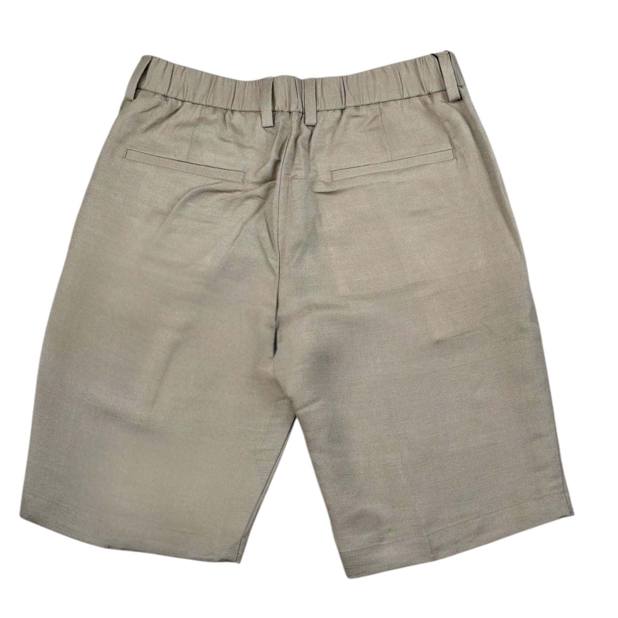 Antony Morato Bermuda Tinta Unita con Elastico In Vita per Bambino MKSH00088 BEIGE ANTONY MORATO 