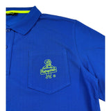 Refrigiwear Polo Mezza Manica Tinta Unita per Bambino 103TRMJS25 BLU REFRIGIWEAR 