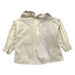 LE BEBE' camicia manica lunga tinta unita Bianco per Neonata LBG6073 BIANCO LE BEBE' 
