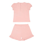 Moschino Completo 2 Pezzi T-Shirt-Short per Neonata MAG01OX ROSA MOSCHINO 